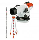 Комплект 3в1: нивелир RGK C-24 + штатив, рейка 5м