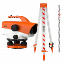 Комплект 3в1: нивелир RGK C-32 + штатив, рейка 5м